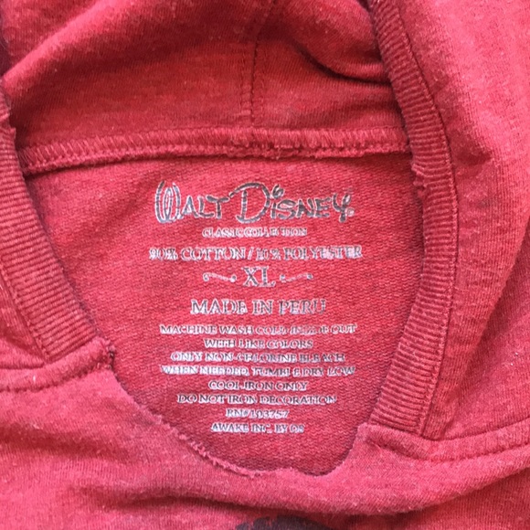 Walt Disney Classic Collection Distressed Hoodie - Picture 8 of 9